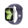 Smartwatch APPLE Watch Series 11 GPS + Cellular 42mm Aluminiowa koperta (srebrny)/ Sportowy pasek (księżycowa poświata) - rozmiar S/M